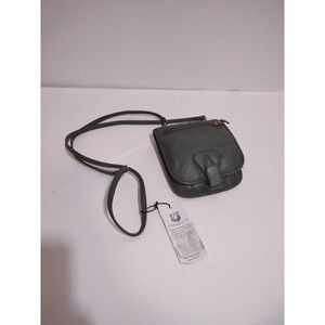 J.P. Ourse & Cie Vintage Green Leather Travel Purse Shoulder Bag Small NWT